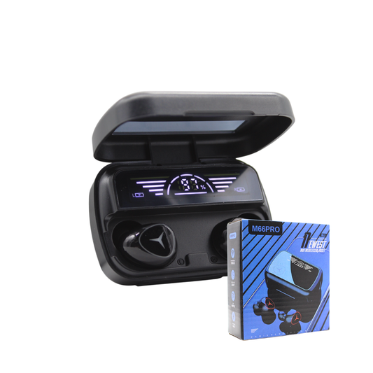 Audífonos in ear Bluetooth M66 Pro