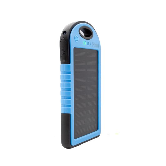 Batería Portátil con Triple Protección y Carga Solar Power Bank de Carga Rápida