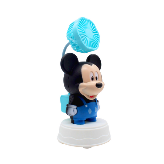 Ventilador de Escritorio Mickey Recargable USB