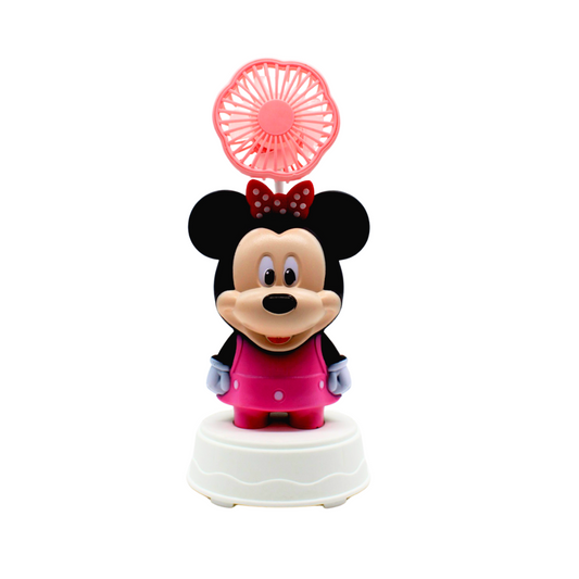 Ventilador de Escritorio Minnie Recargable USB