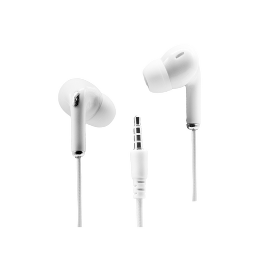 Audífonos in ear coloridos con entrada tipo 3.5 mm tercera generación