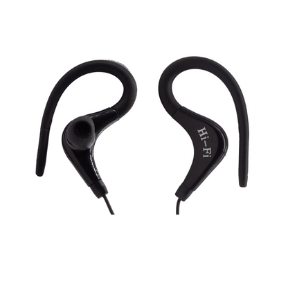 Audífonos in ear deportivos manos libres con gancho para oreja y entrada 3.5 mm