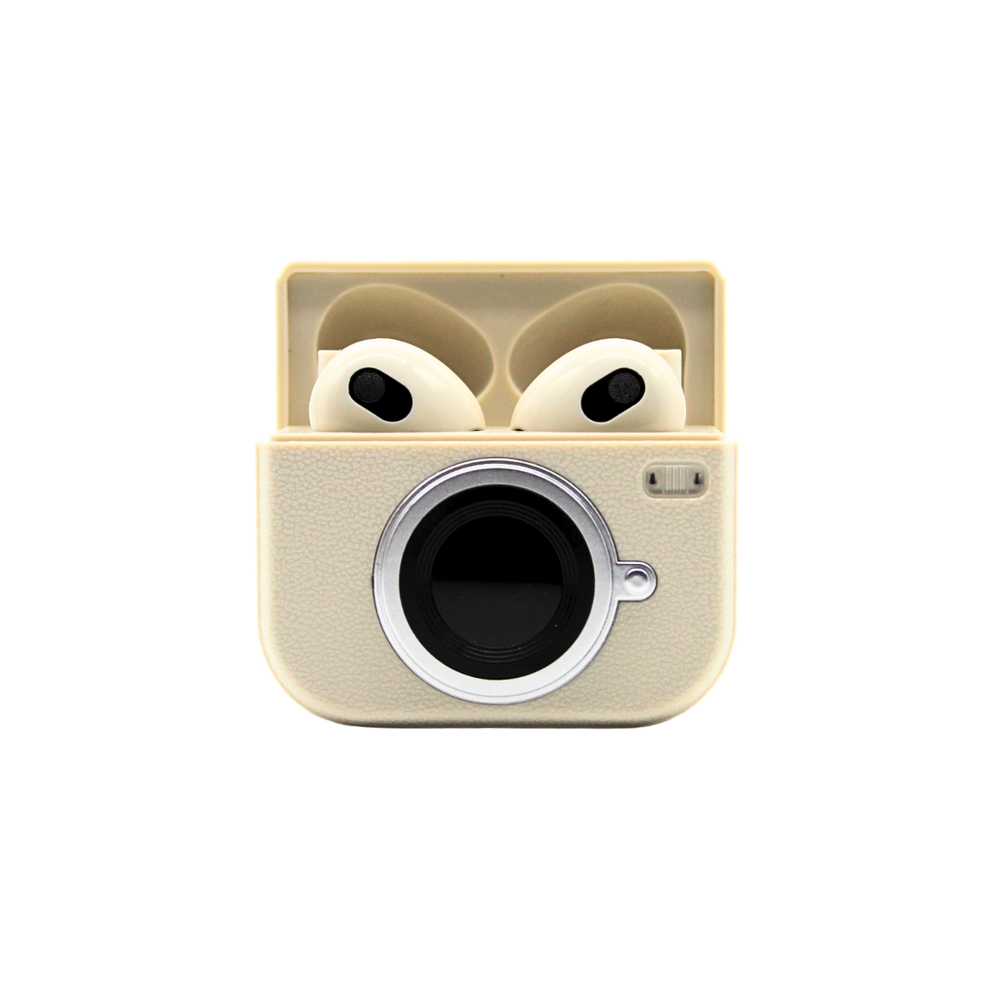 Audífonos in ear Bluetooth retro cámara Q86