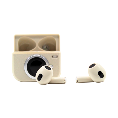 Audífonos in ear Bluetooth retro cámara Q86