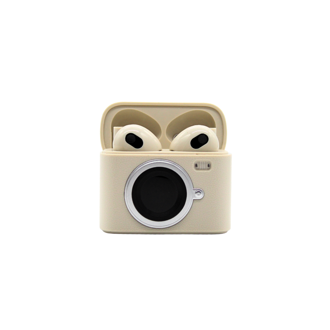 Audífonos in ear Bluetooth retro cámara Q88