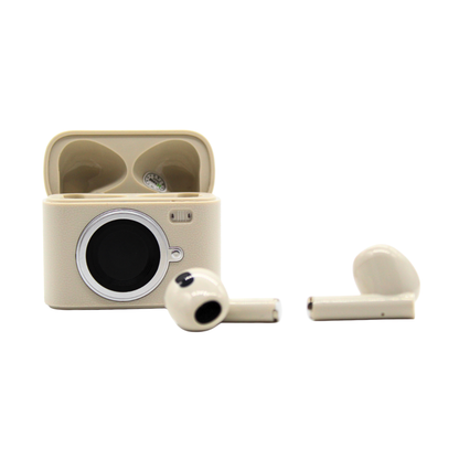Audífonos in ear Bluetooth retro cámara Q88