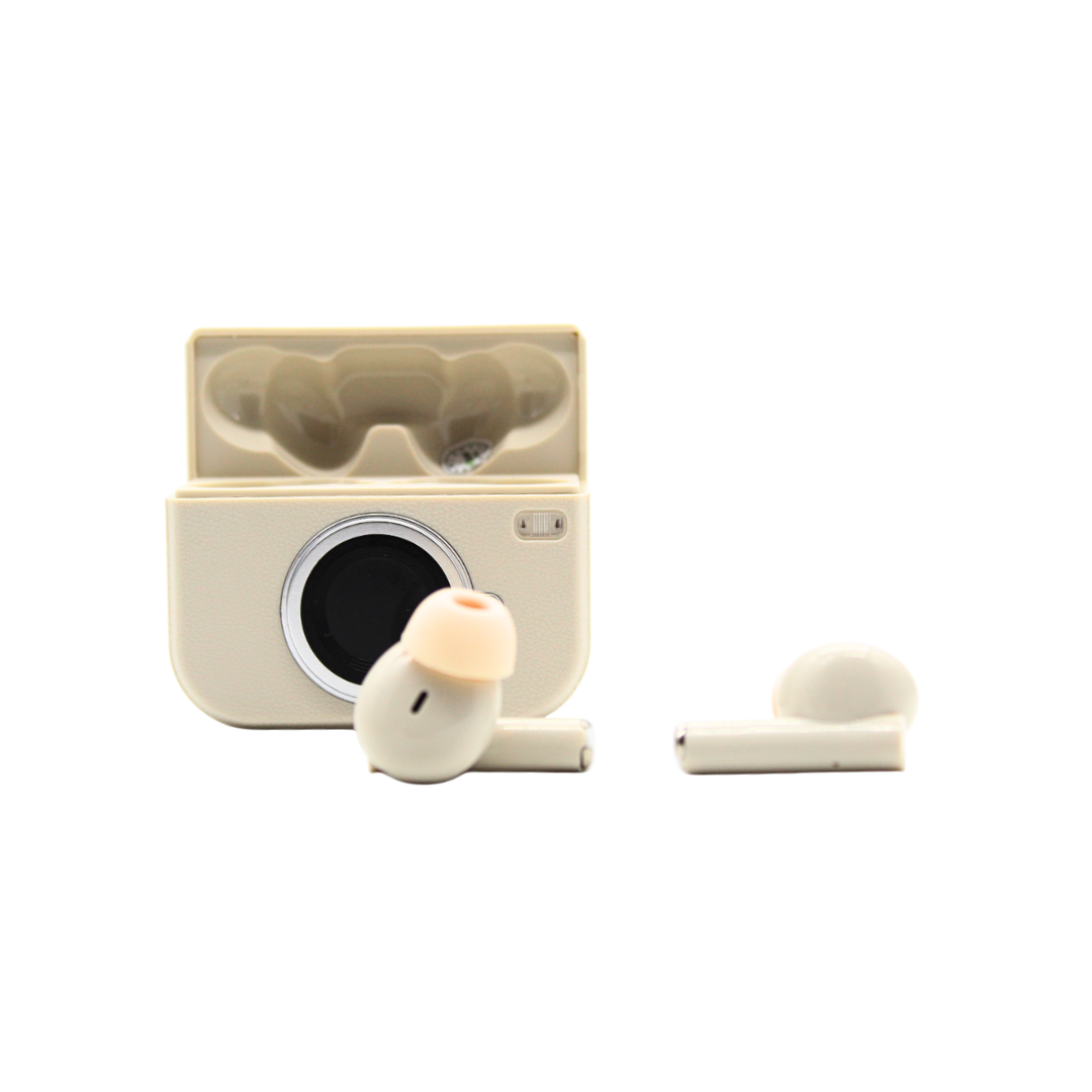 Audífonos in ear Bluetooth retro camara X73