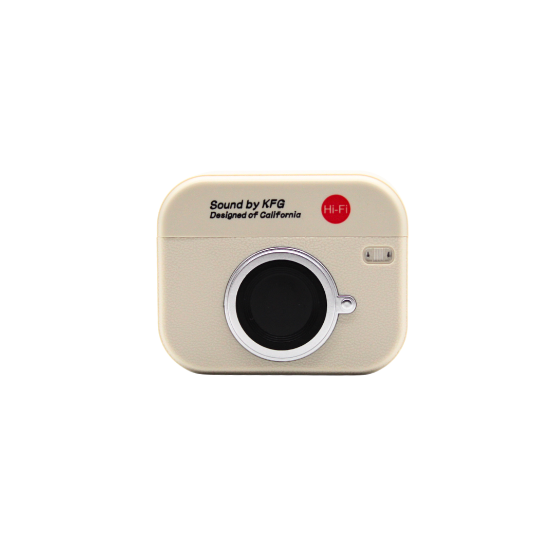 Audífonos in ear Bluetooth retro camara X73