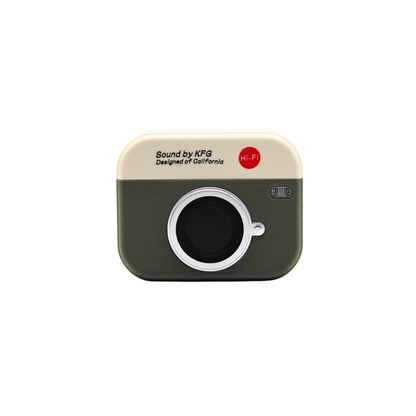 Audífonos in ear Bluetooth retro camara X73