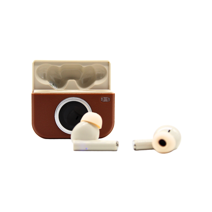 Audífonos in ear Bluetooth retro camara X73