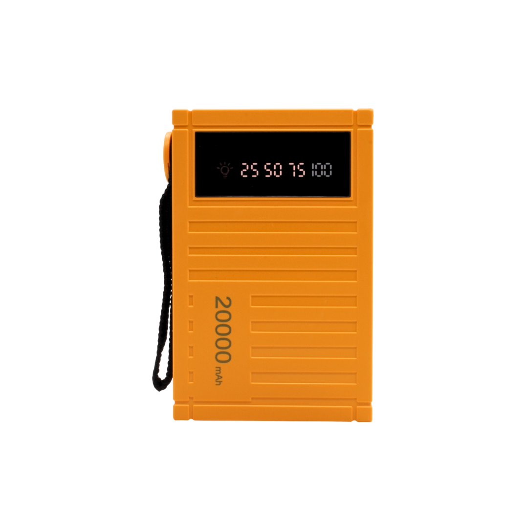 Batería Portátil de Carga Rápida Contenedor