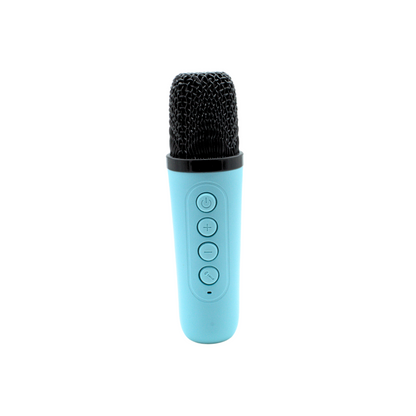 Bocina karaoke portátil RGB