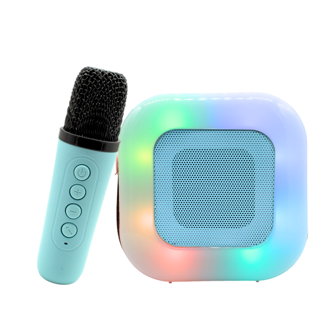 Bocina karaoke portátil RGB