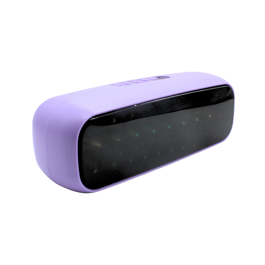 Bocina portátil inalámbrica recargable con luces RGB