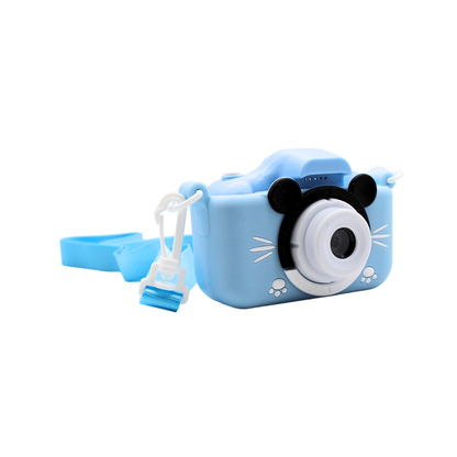 Cámara digital para niños con funda protectora de silicon