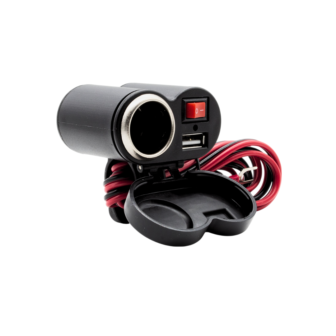 Cargador y encendedor para bicicleta