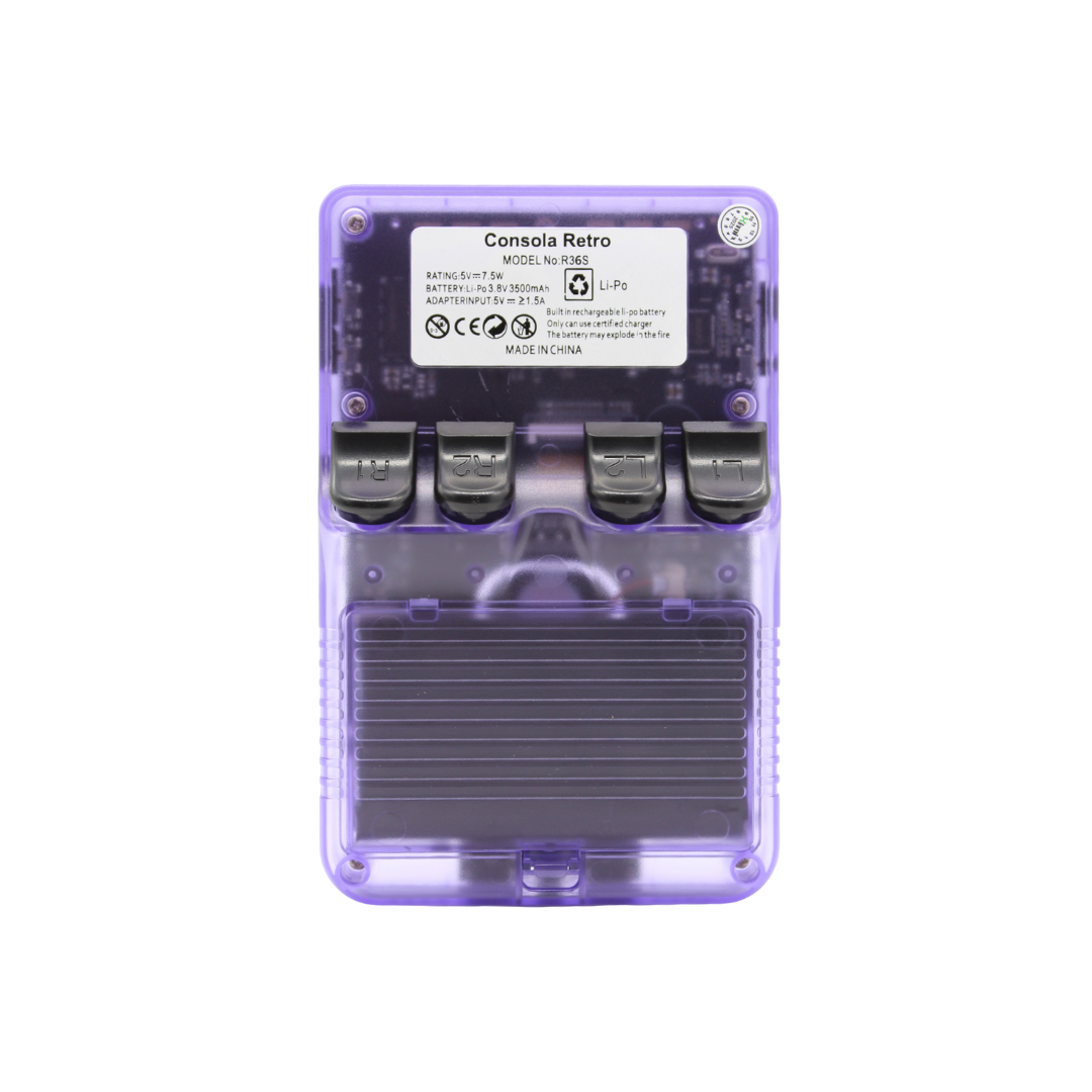 Consola de juegos portátil con juegos integrados-R36S