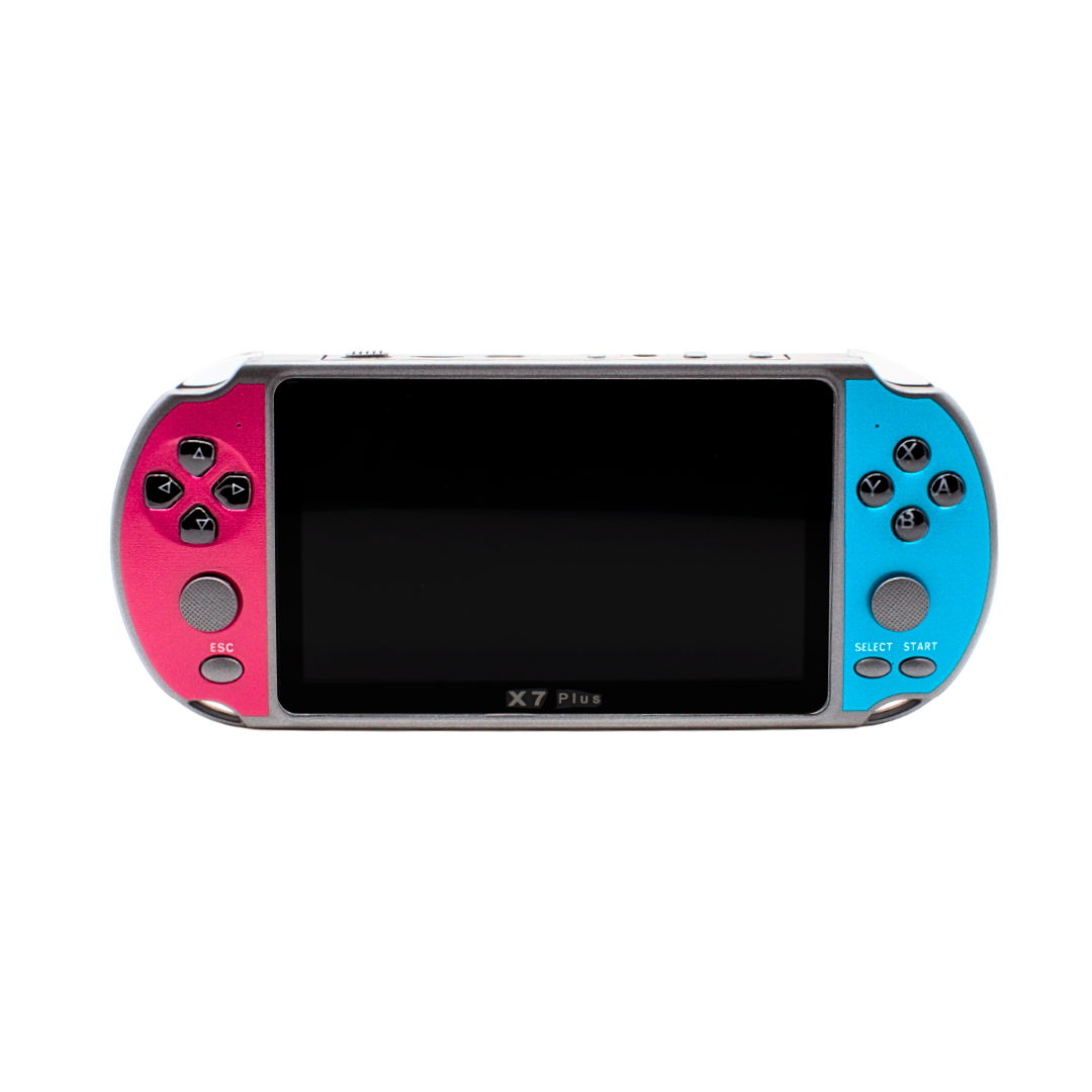 Consola de juegos portátil X7PLUS con doble joystick de 5,1 pulgadas