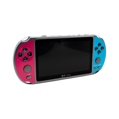 Consola de juegos portátil X7PLUS con doble joystick de 5,1 pulgadas