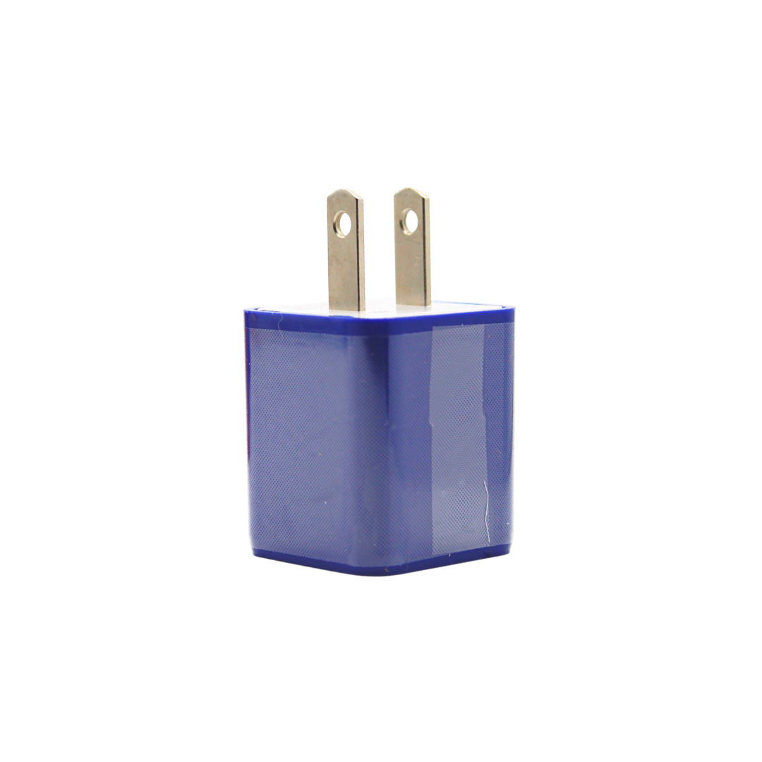 Cubo adaptador de corriente usb con doble entrada