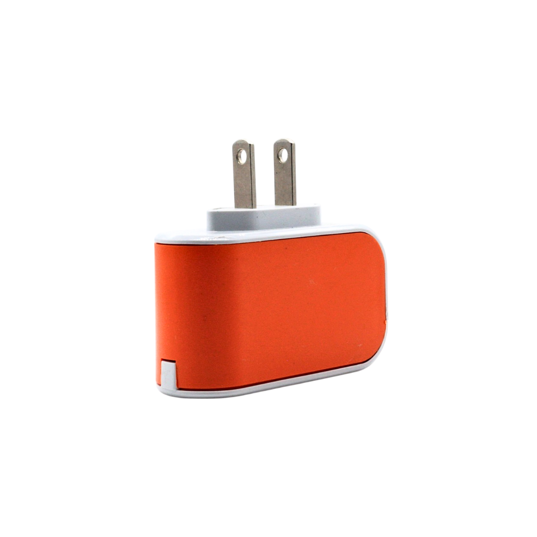 Cubo adaptador de corriente usb con triple entrada