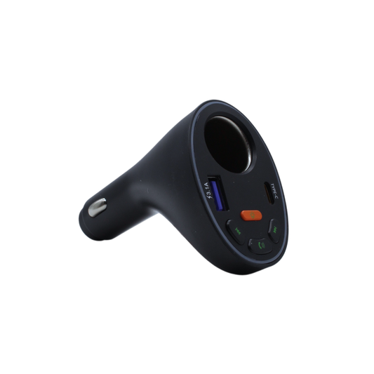 Encendedor de cigarrillos y MP3 para coche RGB