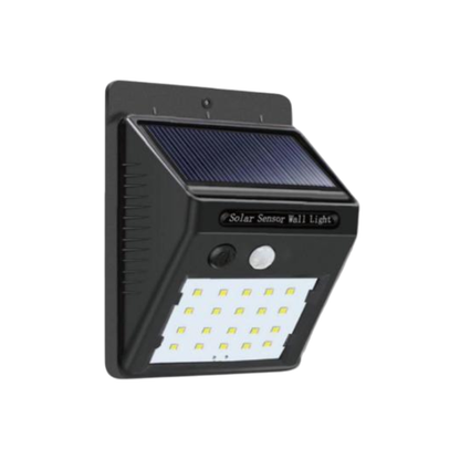 Lámpara Solar LED de Pared con Sensor de Movimiento PIR