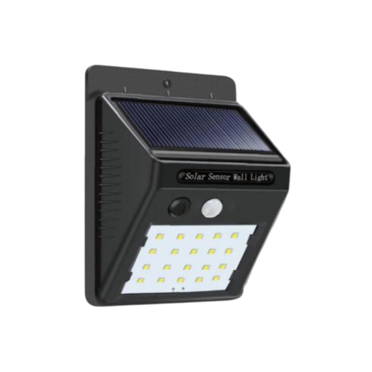 Lámpara Solar LED de Pared con Sensor de Movimiento PIR