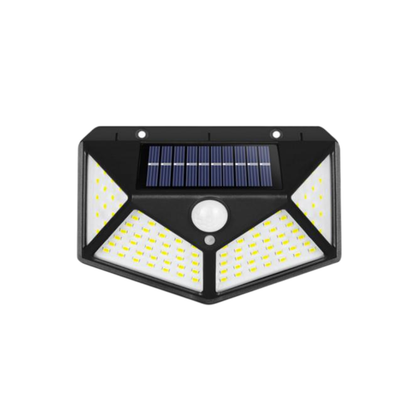 Lámpara Solar LED de Pared con Sensor y Ángulo de 270°