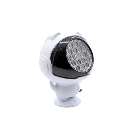 Lampara proyector de astronauta navideño