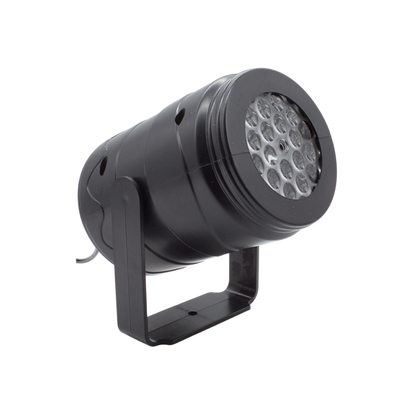 Lampara proyector giratorio navideño