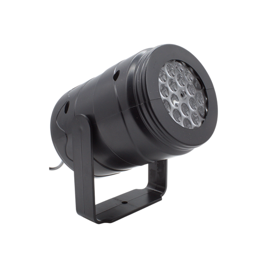 Lampara proyector giratorio navideño