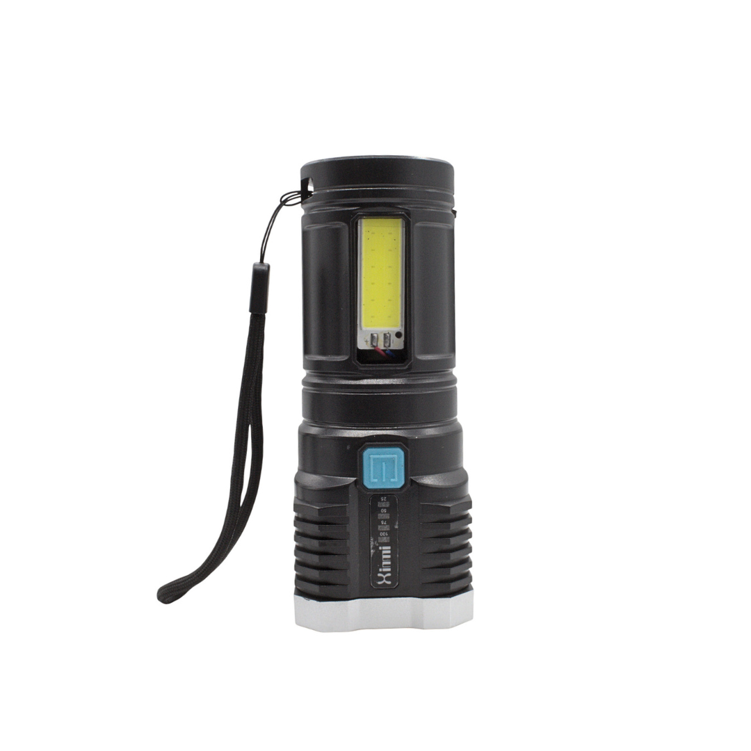 Linterna LED de alta potencia con 4 LEDs