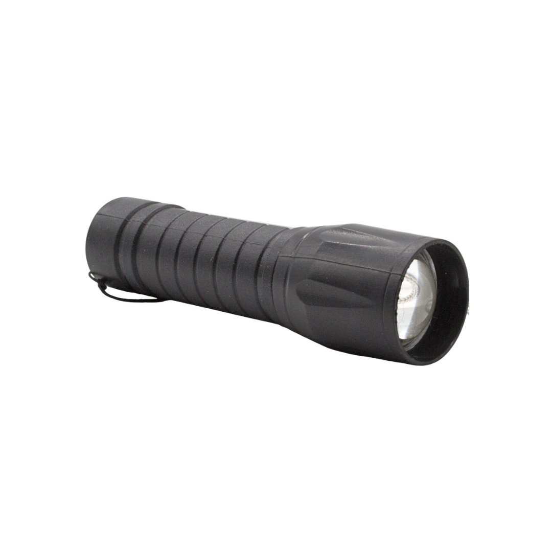 Linterna LED Táctica Portátil con Luz de Trabajo COB Lateral Recargable