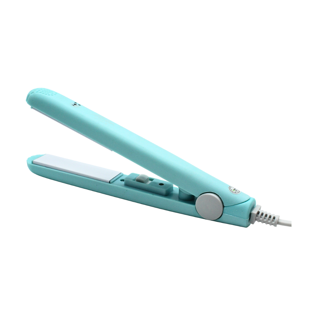mini plancha alisadora para cabello