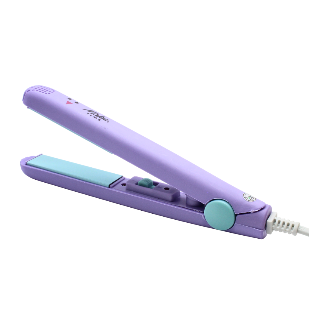 mini plancha alisadora para cabello