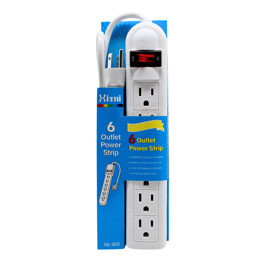 Multicontacto de 6 conexiones