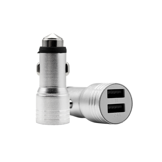 Plug In cargador para auto con dos puertos usb