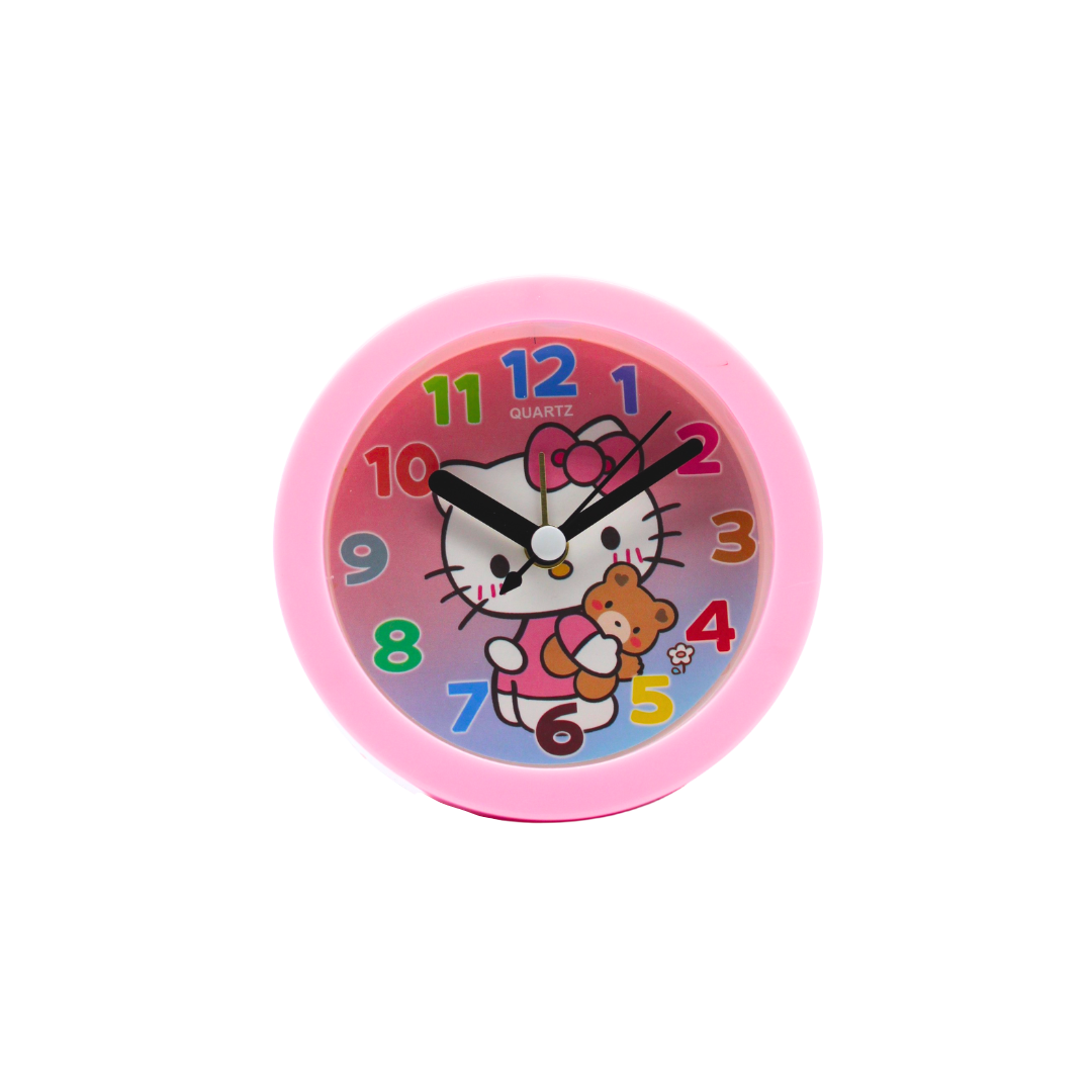 Reloj Despertador Analógico Quartz para Niños con Personajes Animados