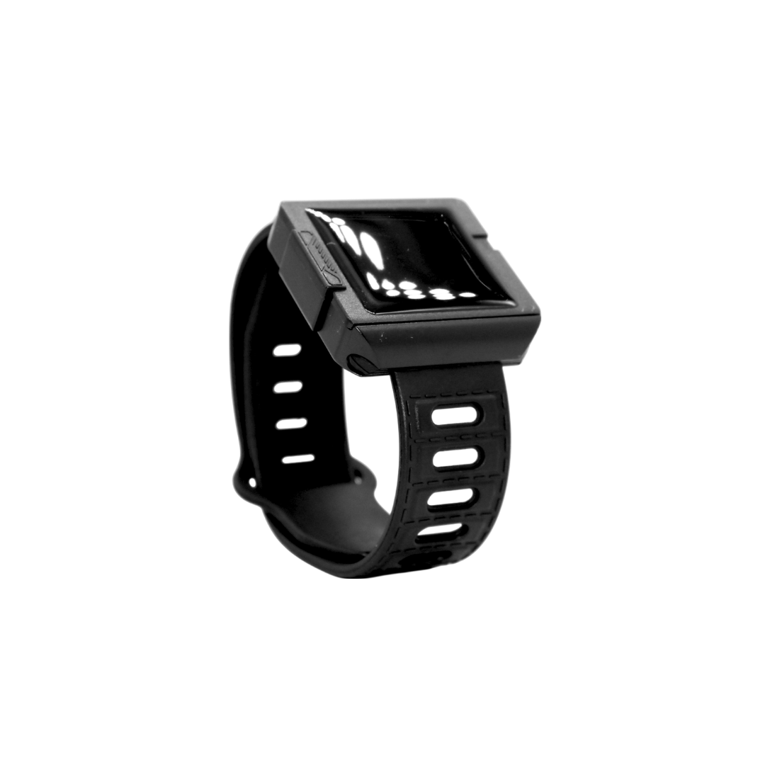Reloj digital ajustable con cuerpo cuadrado