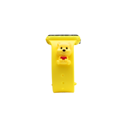 Reloj digital ajustable para niños con personaje animado