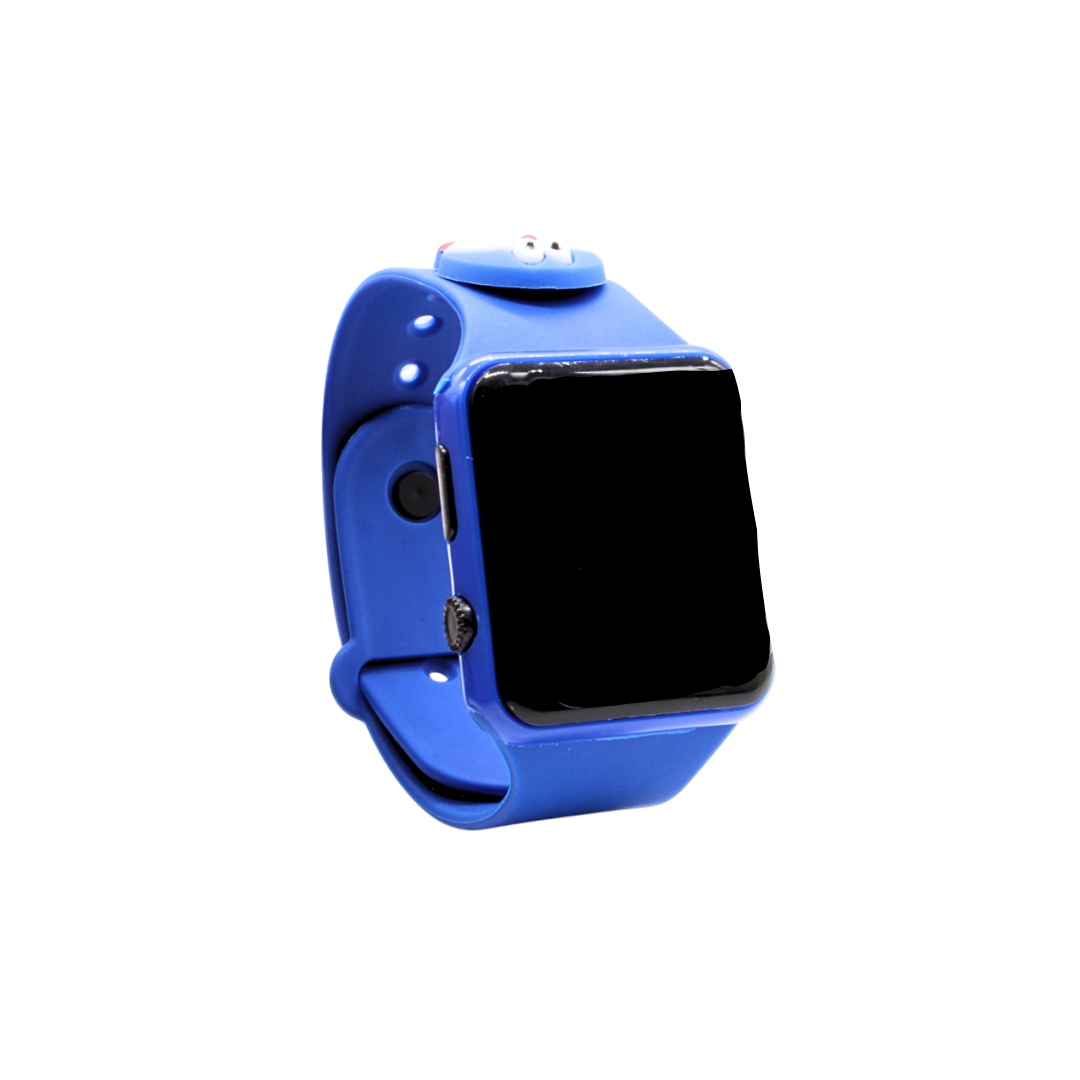Reloj digital ajustable para niños con personaje animado