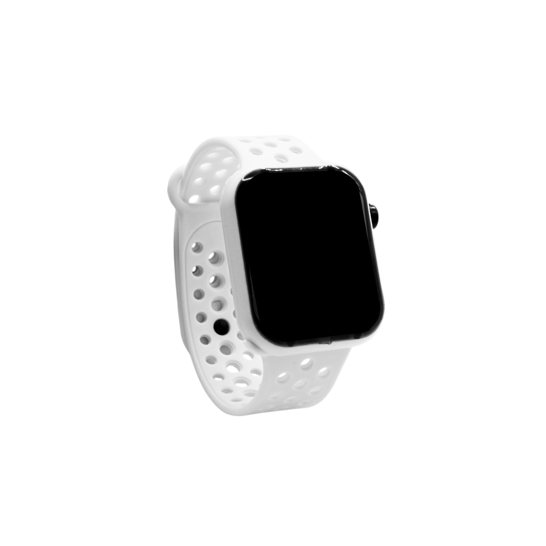 Reloj digital con correa ajustable arcoíris