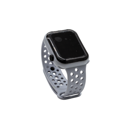 Reloj digital con correa ajustable arcoíris
