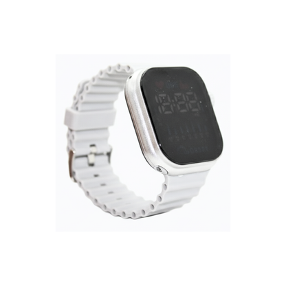 Reloj digital correa ajustable de silicon