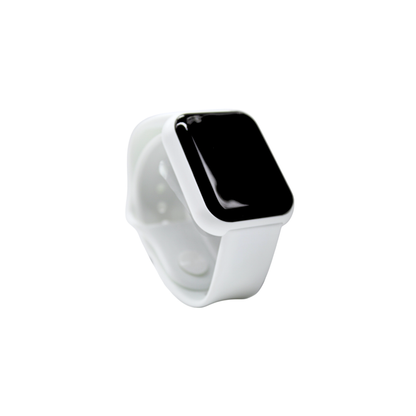 Reloj inteligente macaroon con pantalla táctil y correa de silicona TB