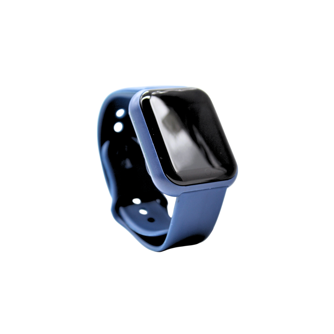 Reloj inteligente macaroon con pantalla táctil y correa de silicona TB