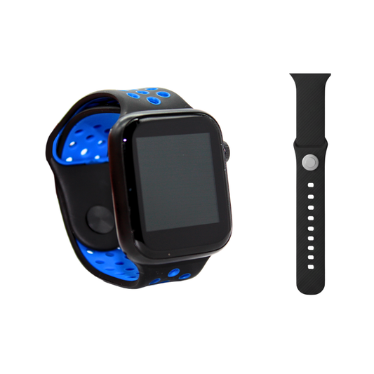 Reloj inteligente conexión bluetooth con dos correas