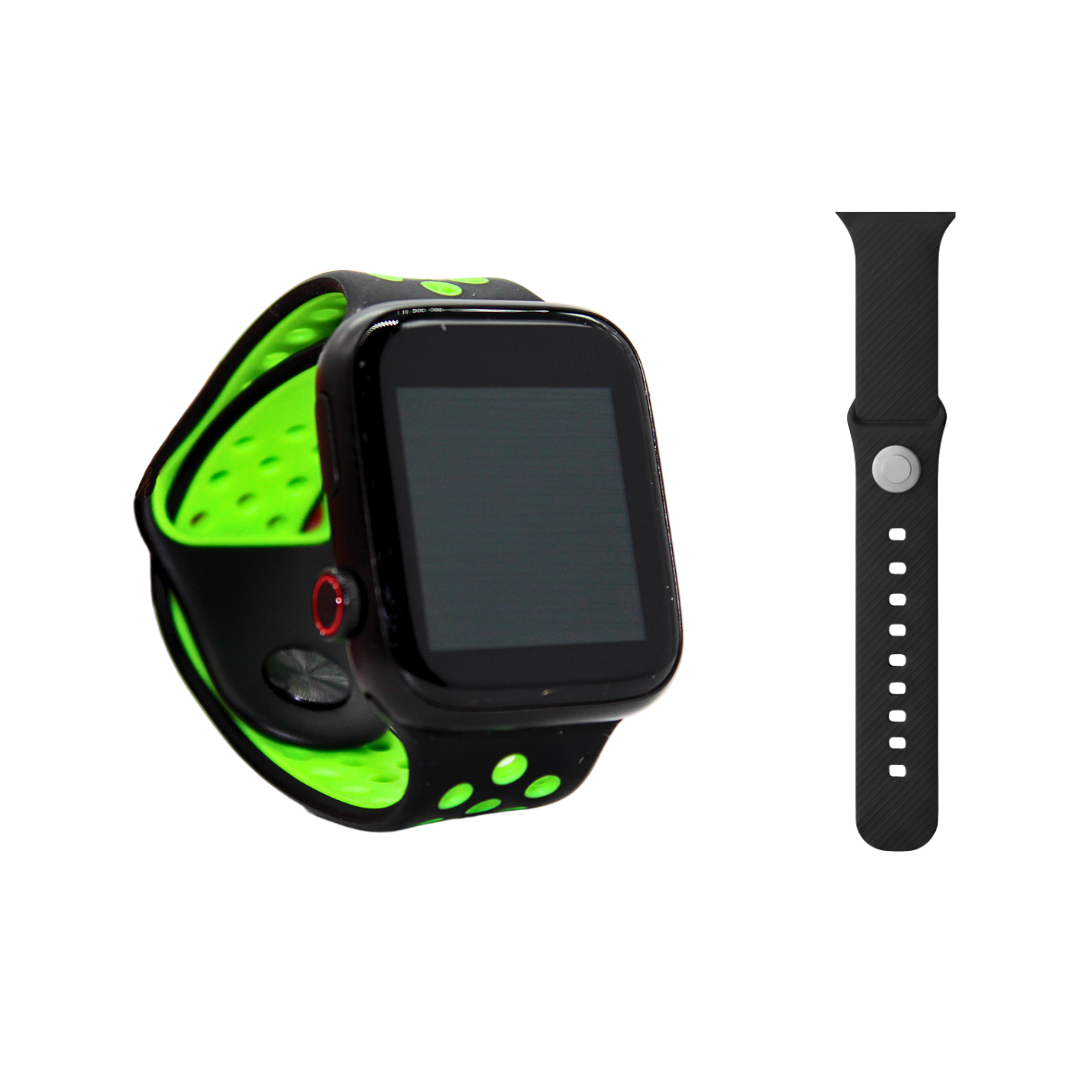 Reloj inteligente conexión bluetooth con dos correas