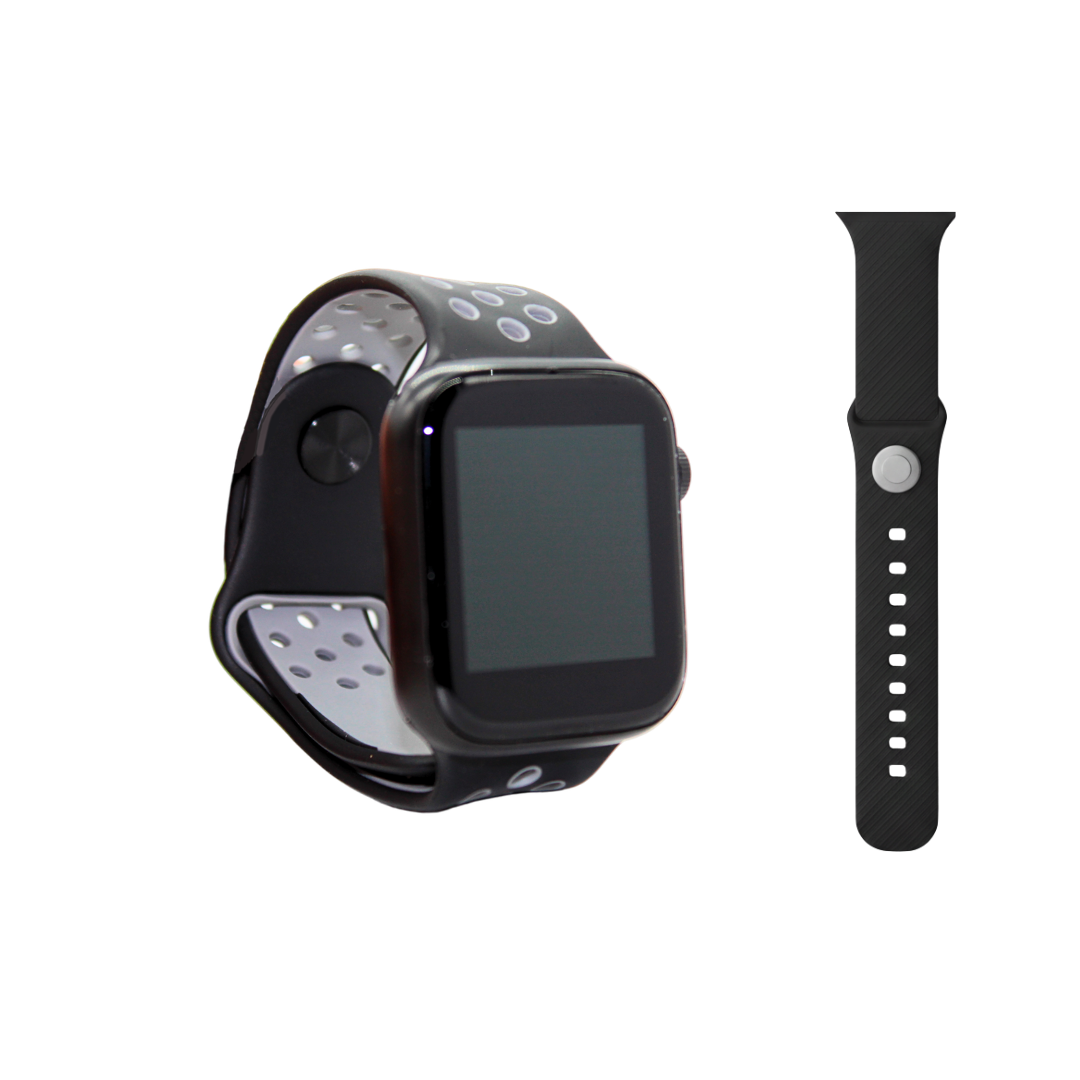 Reloj inteligente conexión bluetooth con dos correas